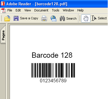 CODE 128 Barcode