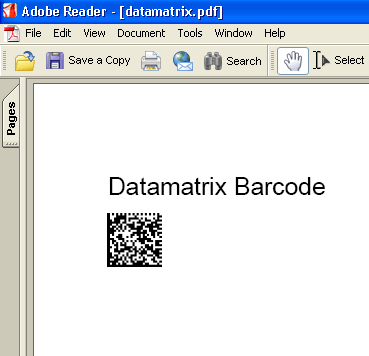 DataMatrix Barcode